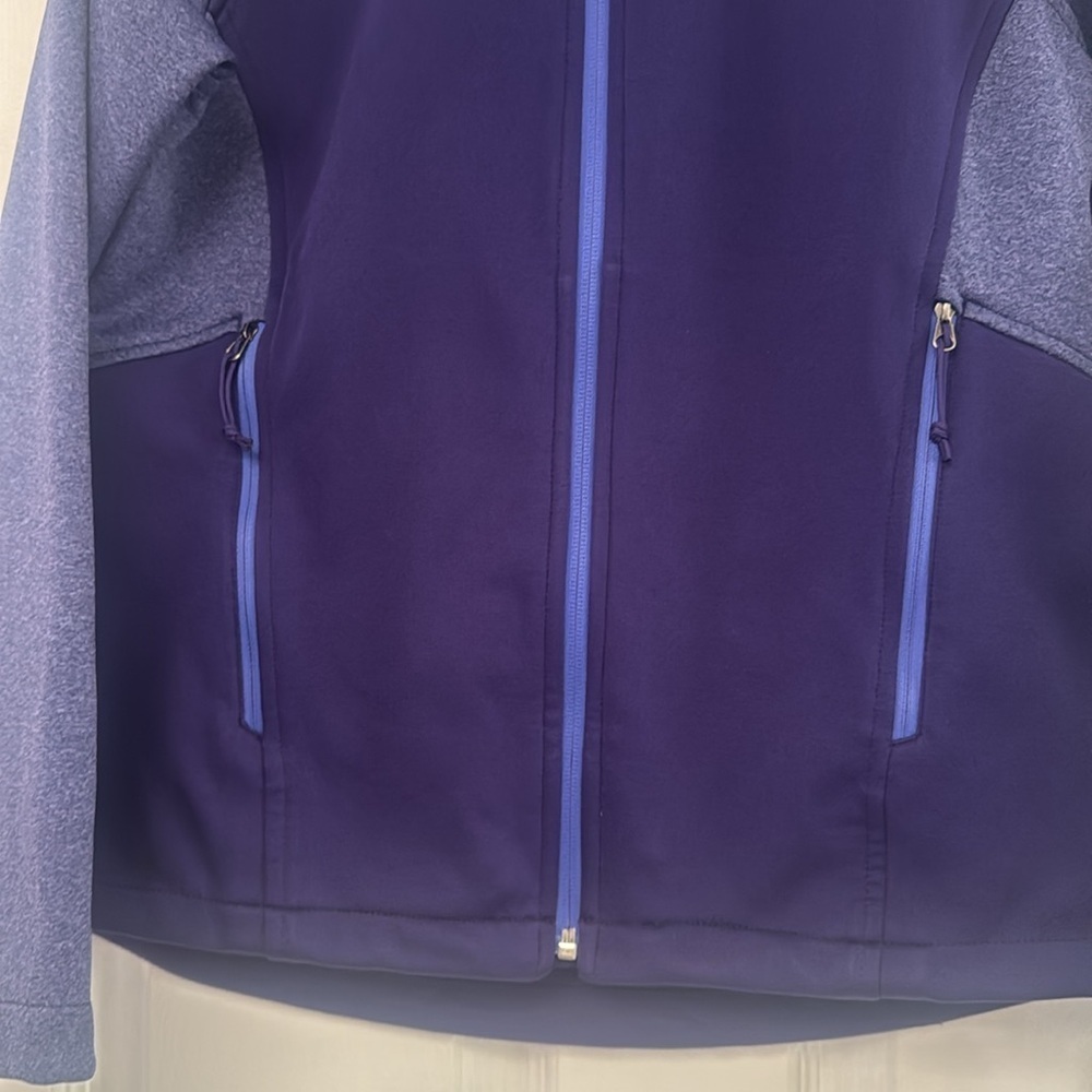 THE NORTH FACE Apex Bionic Windwall Jacket Women Medium Purple Outdoor Preppy - Picture 3 of 6